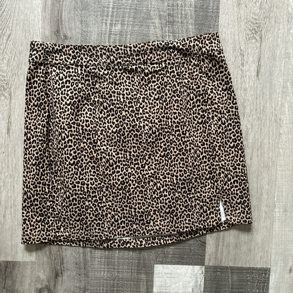 Garage Cheetah Print Skirt